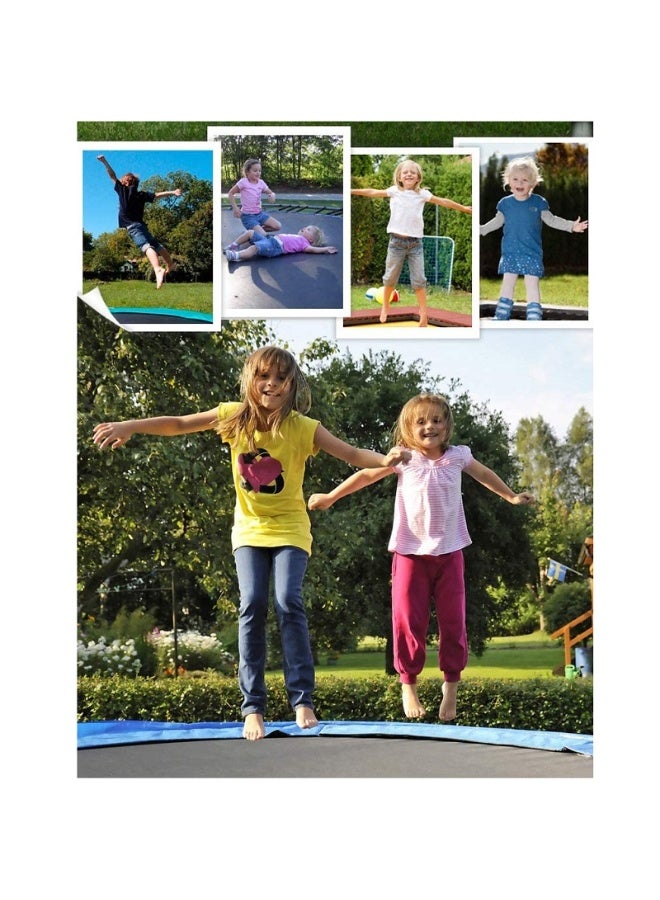 JSAITOYS 10feet Outdoor Fitness Round Jumping Bed Trampoline 305x305:248cm - Image 3